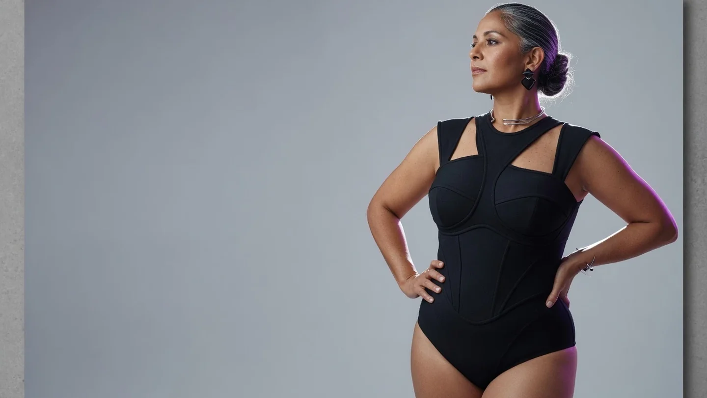 The bodysuit guide editorial featuring an adult woman aged 25 or older