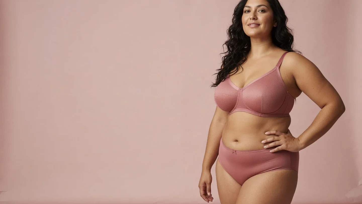 A modern guide to panties editorial featuring an adult woman aged 25 or older